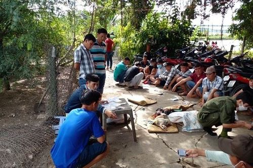 Liên tiếp triệt xóa nhiều tụ điểm đánh bạc qui mô lớn dịp cuối năm
