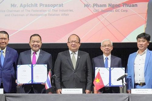Becamex IDC - Liên đoàn công nghiệp Thái Lan ký kết hợp tác thương mại dịch vụ, sản xuất công nghiệp