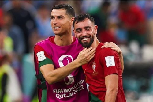 Bruno Fernandes: 'Cristiano đã chạm bóng'