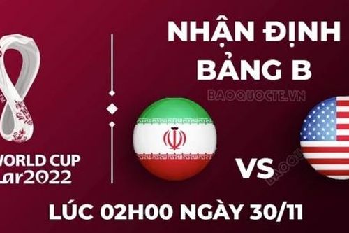 Dự đoán World Cup hôm nay: Iran vs Mỹ - Đại diện châu Á giành vé đi tiếp?