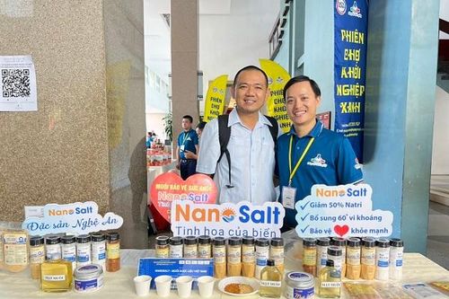 Dự án Nanosalt – Muối dược liệu Việt Nam: Mang tinh hoa của biển vào cuộc sống