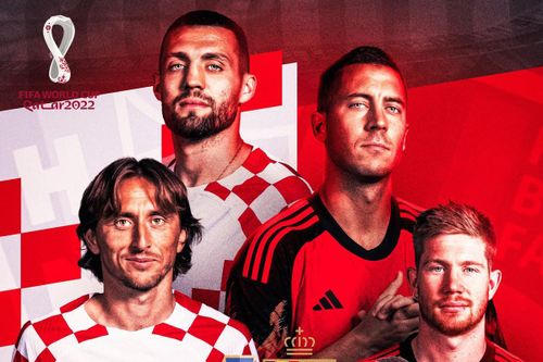 Dự đoán bóng đá Croatia vs Bỉ: 'Quỷ đỏ' run rẩy