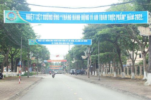 TP. Sông Công: 10 tuyến phố được công nhận văn minh đô thị