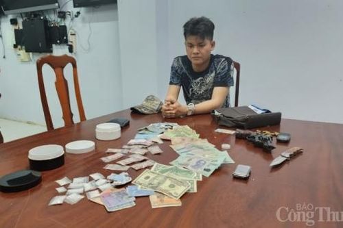 Thêm đối tượng bị bắt vì tàng trữ trái phép súng và chất ma túy tại Kiên Giang
