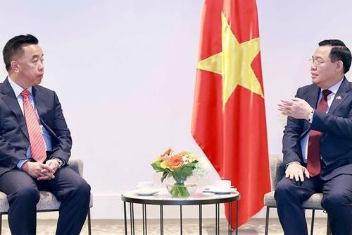 Chủ tịch Quốc hội Vương Đình Huệ tiếp lãnh đạo một số doanh nghiệp New Zealand