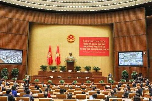 Tạo chuyển biến tích cực trong xây dựng và hoàn thiện nhà nước pháp quyền trong giai đoạn mới