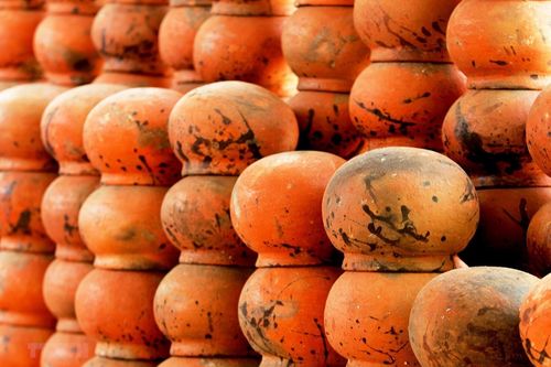 Hình ảnh sản phẩm gốm gọ độc đáo của người Chăm ở Bình Đức