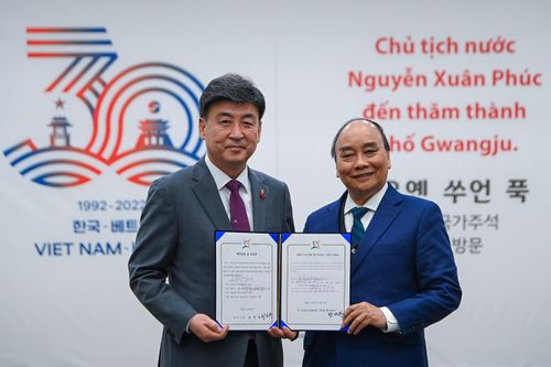 Chủ tịch nước mong tỉnh Gyeonggi quan tâm hơn đến các cô dâu Việt