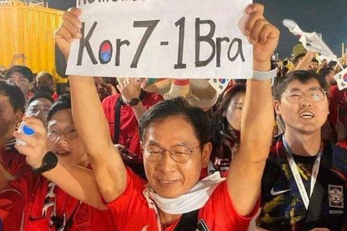 CĐV Hàn Quốc kỳ vọng thắng Brazil 7-1, Son Heung-min hết khóc vì thua 1-4