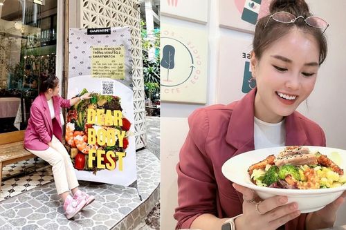 Cùng Thu Nhi Eat Clean khám phá bản đồ ẩm thực Dear Body Fest
