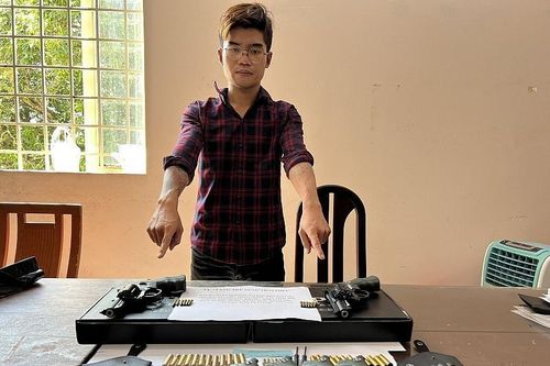Tây Ninh: Tạm giữ Ngô Hoàng Khang để điều tra vụ thuê nhà buôn súng