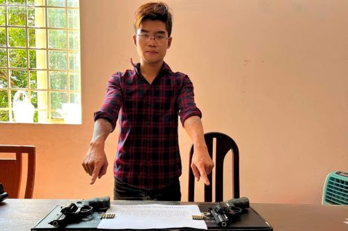 Bắt nam thanh niên tới Tây Ninh thuê nhà để buôn súng