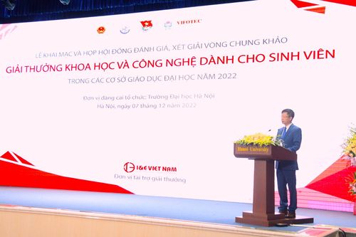 Khai mạc vòng chung khảo Giải thưởng khoa học và công nghệ dành cho sinh viên
