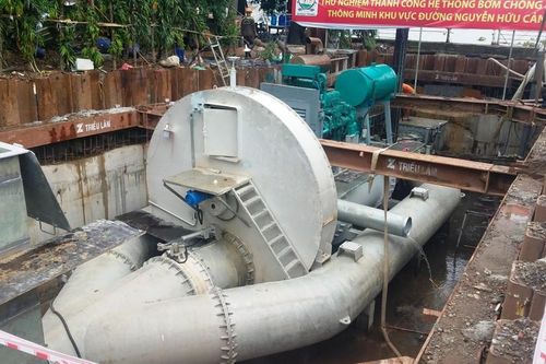 Chủ đầu tư đề nghị TPHCM làm rõ vụ chấm dứt thuê 'siêu máy bơm' chống ngập