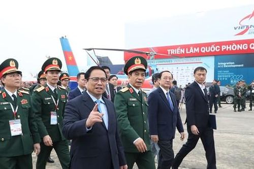 Thủ tướng Phạm Minh Chính dự khai mạc Triển lãm Quốc phòng quốc tế Việt Nam lần đầu tiên