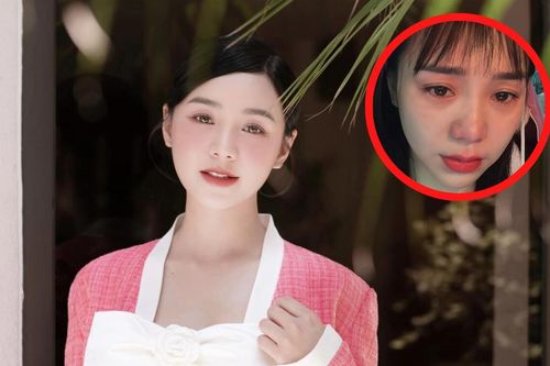 Quỳnh Kool mắt đỏ hoe, bật khóc nức nở hàng tiếng đồng hồ vì gặp 'sự cố' ngoài ý muốn