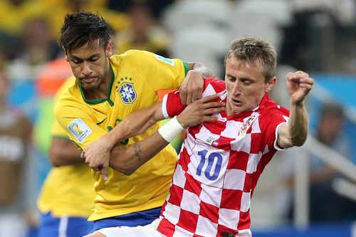 Chiếc áo đấu biểu tượng của Brazil và Croatia
