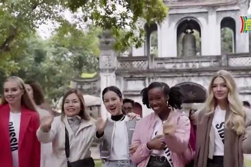 Hà Nội quyến rũ trong Clip Hoa hậu Du lịch Thế giới