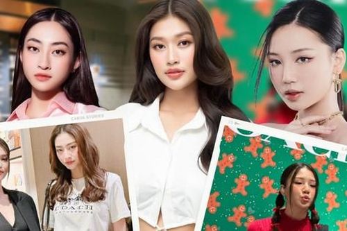 Dàn mỹ nhân thế hệ 2K qua 'cam thường': Hoa hậu Thiên Ân đẹp ngút ngàn, Amee ngọt ngào