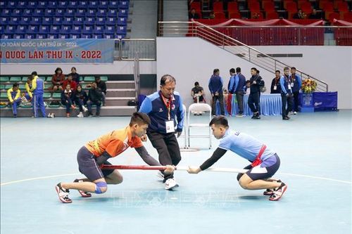Đại hội Thể thao toàn quốc 2022: Khoảng 200 VĐV tham gia thi đấu môn đẩy gậy