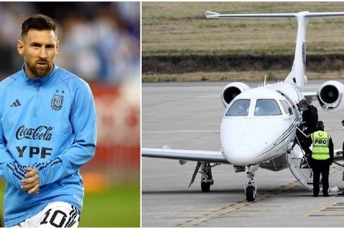 Thói quen đi lại bằng phi cơ riêng khiến Messi bị chỉ trích