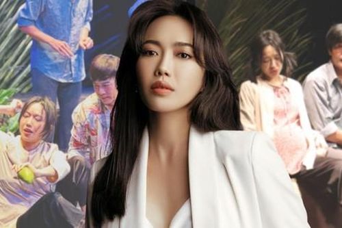 Diệu Nhi trở lại sân khấu kịch sau thời gian vắng bóng, gây xúc động khi mang bụng bầu vượt mặt