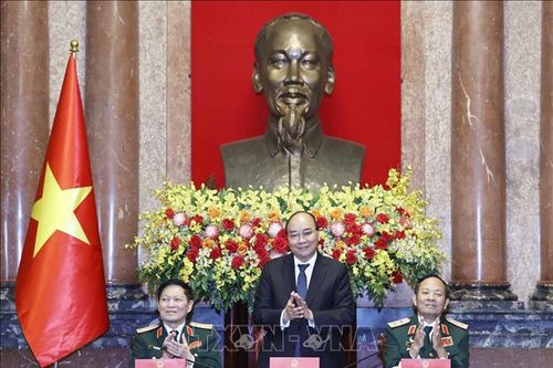 Chủ tịch nước Nguyễn Xuân Phúc gặp mặt Ban Liên lạc Cựu chiến binh Sư đoàn 341