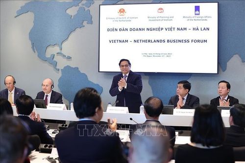 Thủ tướng Phạm Minh Chính dự Diễn đàn doanh nghiệp Việt Nam – Hà Lan