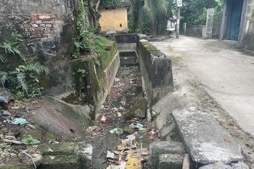 Ô nhiễm nguồn nước tại khu dân cư xã Thọ Thế
