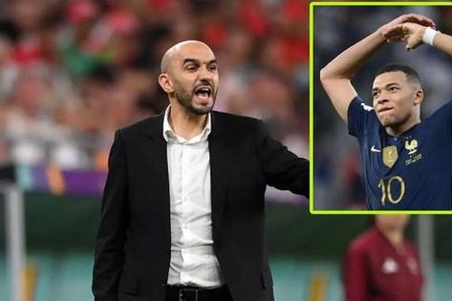 HLV Morocco tuyên bố không lập kế hoạch ngăn chặn Mbappe