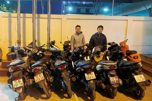 Triệt phá đường dây trộm cắp xe máy