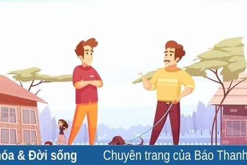 Mượn chó mắng người