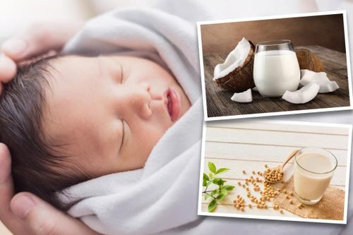 Cha mẹ ăn chay nên muốn cho con bú sữa dừa và đậu nành