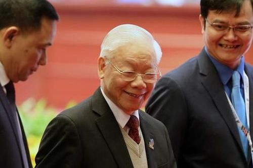 Lãnh đạo Đảng, Nhà nước dự phiên Trọng thể Đại hội Đoàn toàn quốc lần thứ XII