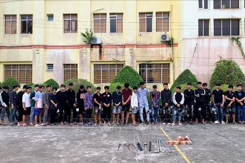 Ngăn chặn kịp thời 30 thanh niên mang hung khí chuẩn bị đánh nhau
