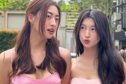 Cặp Hoa hậu chuộng diện đồ đôi nhất nhì làng hương sắc