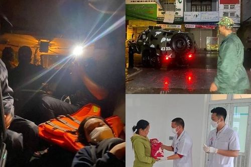 Tưởng chỉ có trên phim: Sản phụ chuyển dạ giữa đêm bão đổ bộ