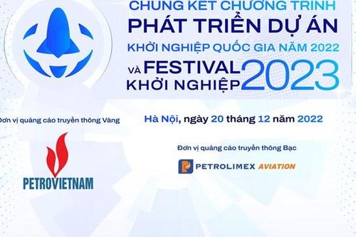 Chung kết Chương trình Phát triển Dự án Khởi nghiệp Quốc gia 2022