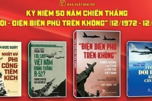 Bộ sách hấp dẫn về chiến thắng 'Hà Nội – Điện Biên Phủ trên không'