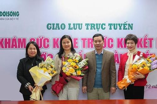 Giao lưu trực tuyến: 'Khám sức khỏe trước khi kết hôn - Bước chuẩn bị cần thiết không thể bỏ qua'
