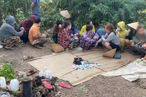 13 'quý bà' ở miền Tây say sưa sát phạt trong lùm cây