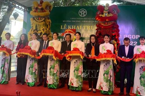 Hà Nội: Khai trương Điểm giới thiệu và bán sản phẩm OCOP tại quận Ba Đình