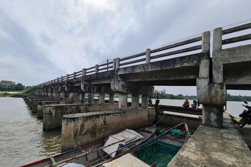 Quảng Ngãi: Đập Hiền Lương xuống cấp, hàng trăm hecta đất nông nghiệp gặp nguy cơ