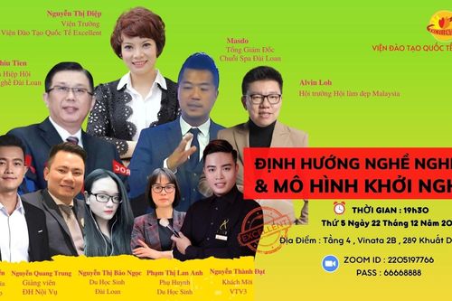 Viện đào tạo Quốc tế Excellent tổ chức buổi định hướng nghề nghiệp cho phụ huynh, học sinh trên toàn quốc