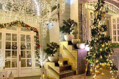 4 sao Việt trang trí nhà cửa Giáng sinh nổi bần bật, độ giàu có khó ai sánh bằng