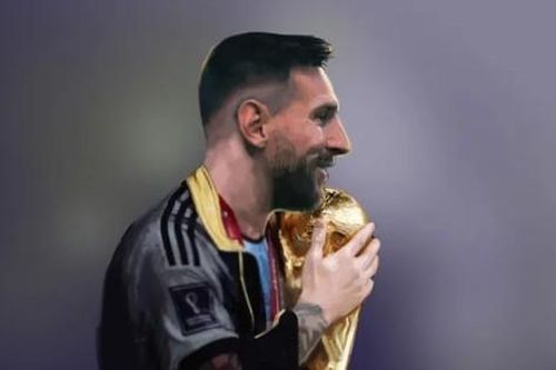 Messi nhận được đề nghị triệu đô cho tấm 'long bào' mặc trong lễ đăng quang