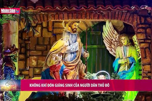 Không khí đón Giáng sinh của người dân Thủ đô
