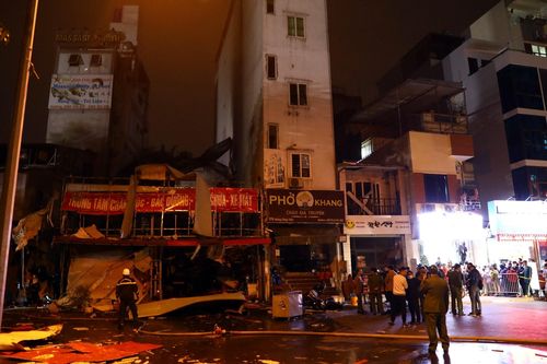 Hà Nội: Nhanh chóng xử lý vụ cháy, nổ ở phường Phú Diễn