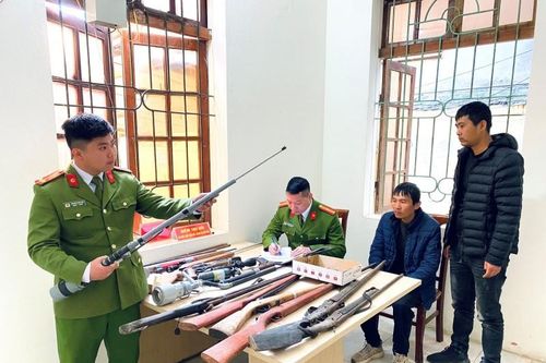 Lạng Sơn thu giữ nhiều vũ khí thô sơ trị giá hàng tỷ đồng