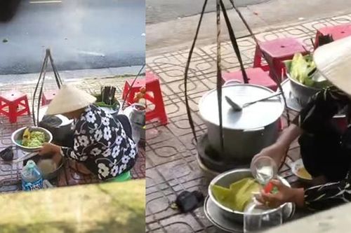 Người bán hàng rong đổ thức ăn thừa vào nồi nước dùng ở Khánh Hòa tiếp tục bị phạt